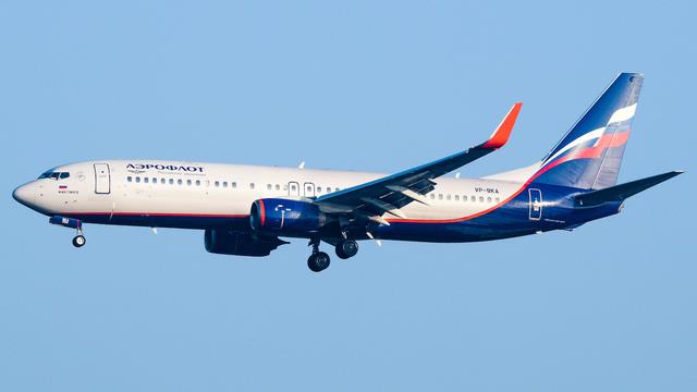 VP-BKA:Boeing 737-800:Аэрофлот